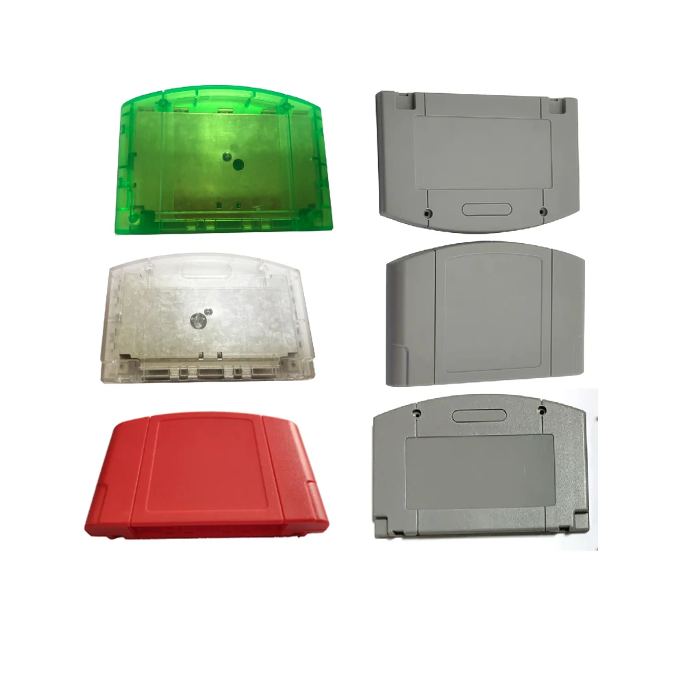 10PCS High Quality Game Cartridge Plastic Shell Cover For N64 Console EU US version