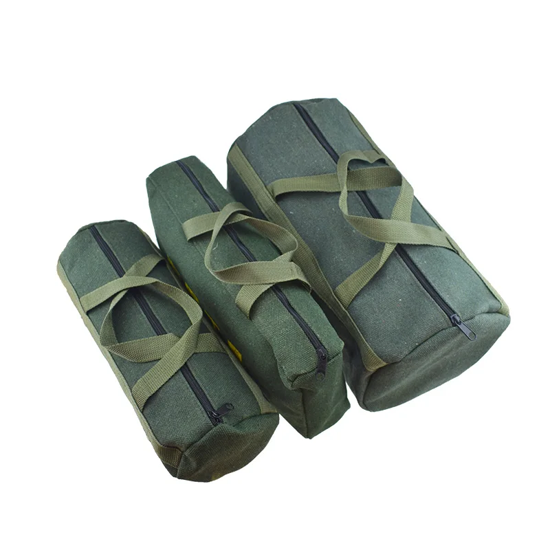 

1pcs Durable Thicker Canvas Toolbox Pouch for Electrical Toolkit Storage Organizer Portable Instrument Case Tote Bag