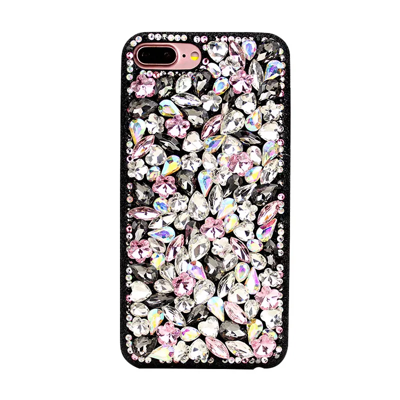 

Роскошный модный яркий разноцветный маленький чехол с кристаллами и бриллиантами для Samsung Galaxy Note20 10 9 8 S20 Ultra S10E S10/9/8 Plus