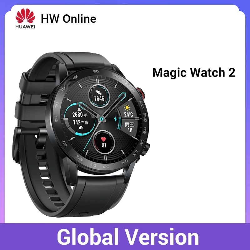 Global Version HONOR Magic Watch 2 Smart Heart Rate Sleep Pressure Monitoring Waterproof Wearable Devices Passometer|Смарт-часы| |