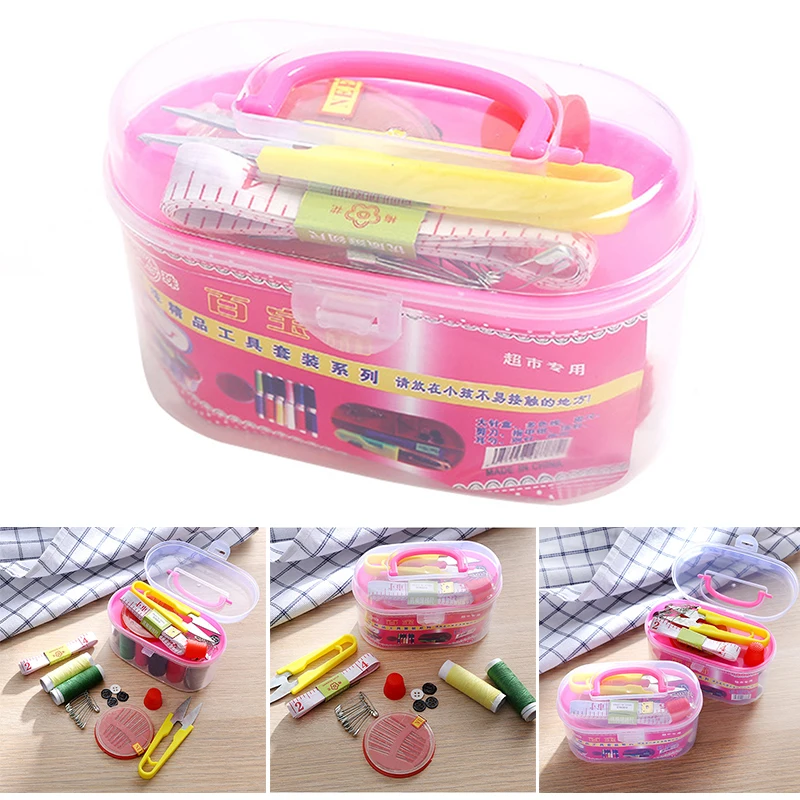 

Набор аксессуаров для шитья DO2, прочная коробка для швейных ниток, подходит для дома и путешествий