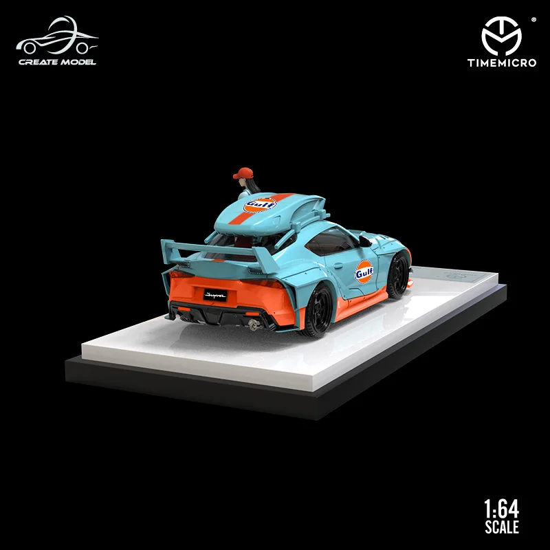 Модель автомобиля TimeMicro x CreateModel 1:64 Toyota Supra литый под давлением | Игрушки и хобби