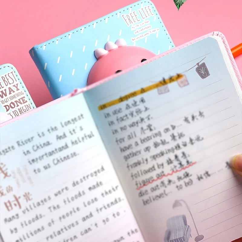 

Slow Rebound Stress Relief Notebook Cute Cartoon Decompression Notepad Diary Book Planner School Supplies