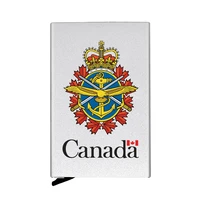 high quality classic canada symbol automatic pop up credit card holder cover rfid aluminum pocket wallet