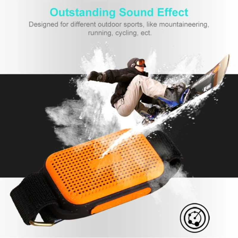 

Exercising Braclets with Bluetooth-compatible Function Speaker Loudspeaker Wristband Sweat-Proof Speaker with Premium Sound