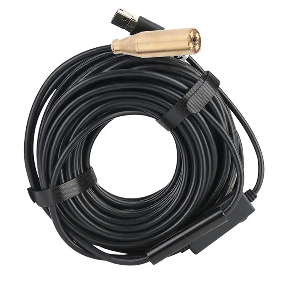 Водонепроницаемый эндоскоп со светодиодной подсветкой 5 миллионов