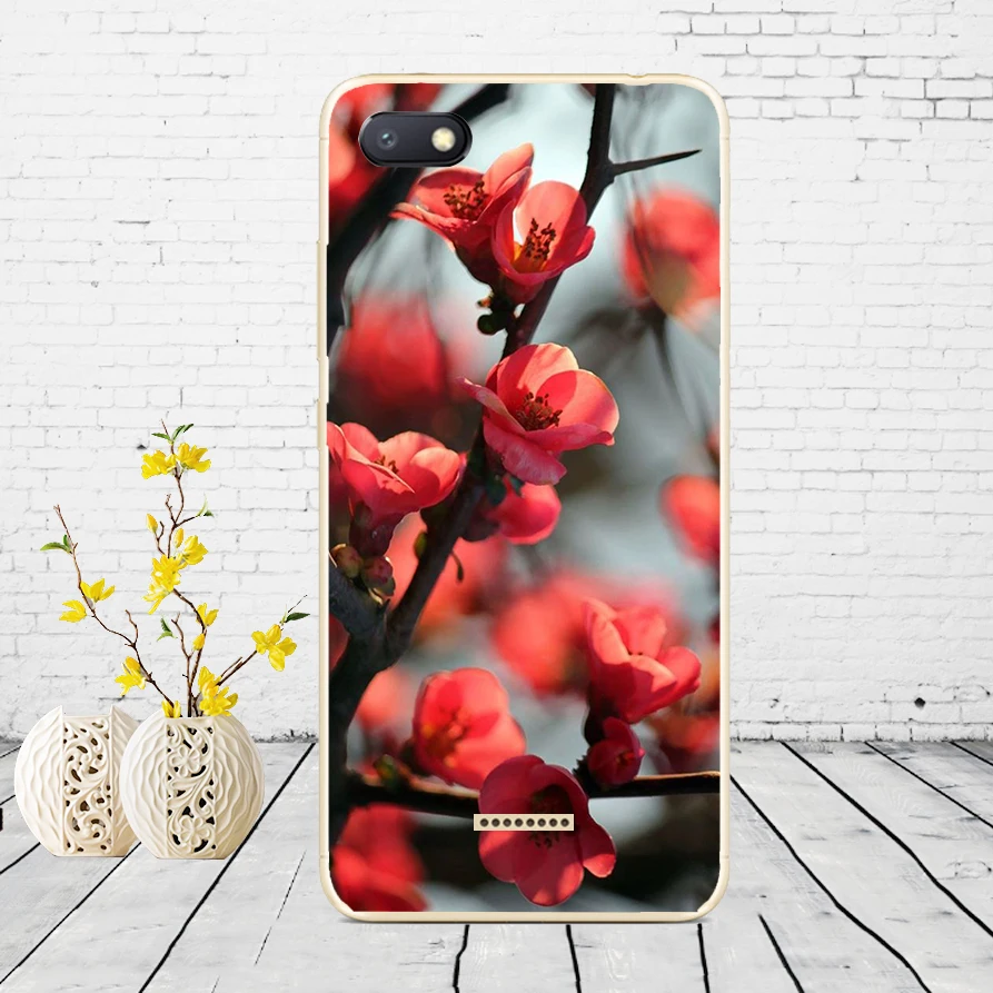 C20 Силиконовый чехол для xiaomi redmi 6a защитный чехол Мягкий ТПУ чехол для телефона Чехлы для xiaomi redmi 6A чехол бампер 6a Coque - Цвет: C20