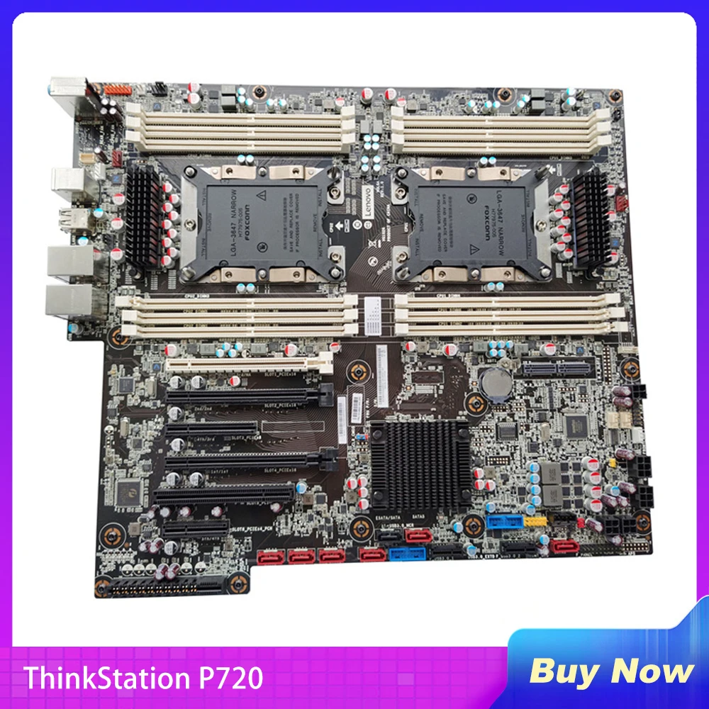 

For Lenovo ThinkStation Workstation Motherboard P720 3647 01LM602 Perfect Test Before Shipment