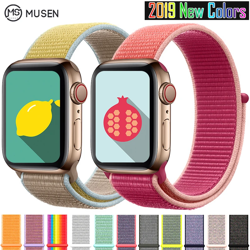 Для Apple Watch band series 5 4 iwatch ремешок 42 мм 38 44 40 correa 321 Смарт часы браслет аксессуары |