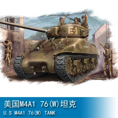 

Trumpeter HOBBY BOSS 1/48 U.S. M4A1 76(W) , , 84801