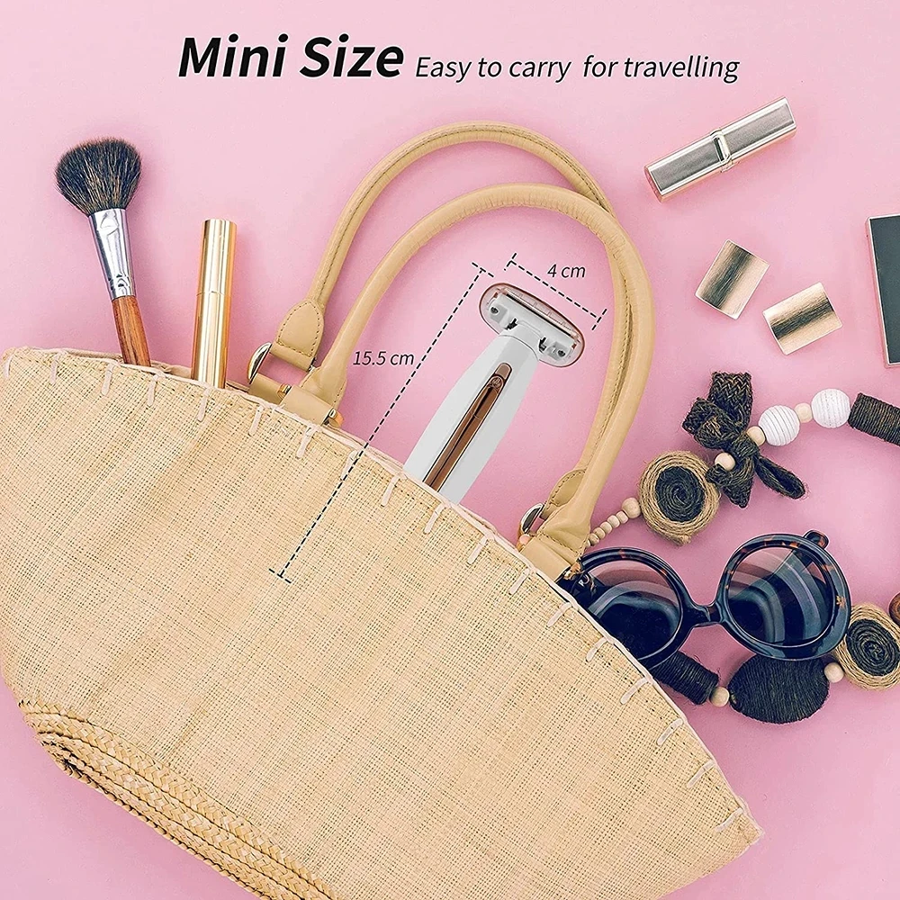 

Women Electric Shaver Cordless Hair Removal Trimmer for Face Leg Armpit Arm Bikini Line Body Personal Groomer Razor Rechargeable