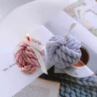 3D силиконовая форма для свечей, корейские шерстяной шарик формы для свечей, изготовление соевых свечей ручной работы, формы для ароматического воска, мыла, декор для шоколадного торта