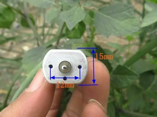 Миниатюрный двигатель 180 двойной 2 мм вал постоянного тока 3 В-12 в 6 7 4 В 9 21000 об/мин
