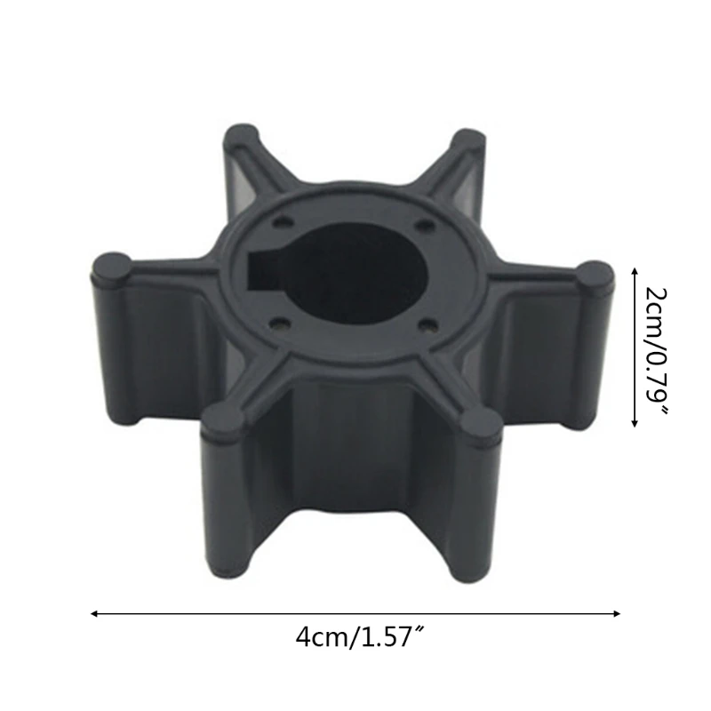 

X7AE Outboard Water Pump Impeller Puller Replacement 6 Blades Compatible with Marine 6E0-44352-00-00 4-Stroke 2-Stroke Engine
