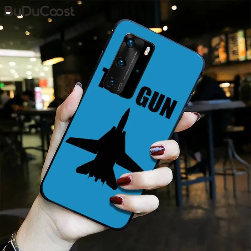 

TOP GUN American Movie Phone Case for Huawei P30 P20 Mate 20 Pro Lite Smart Y9 prime 2019