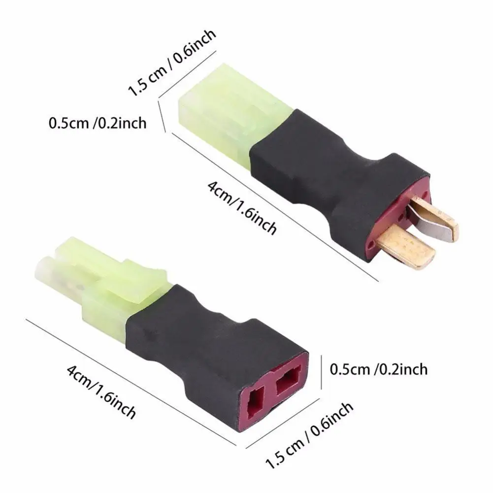 1/2 шт. беспроводной T образный штекер папа Мини Tamiya Plug мама переходник для
