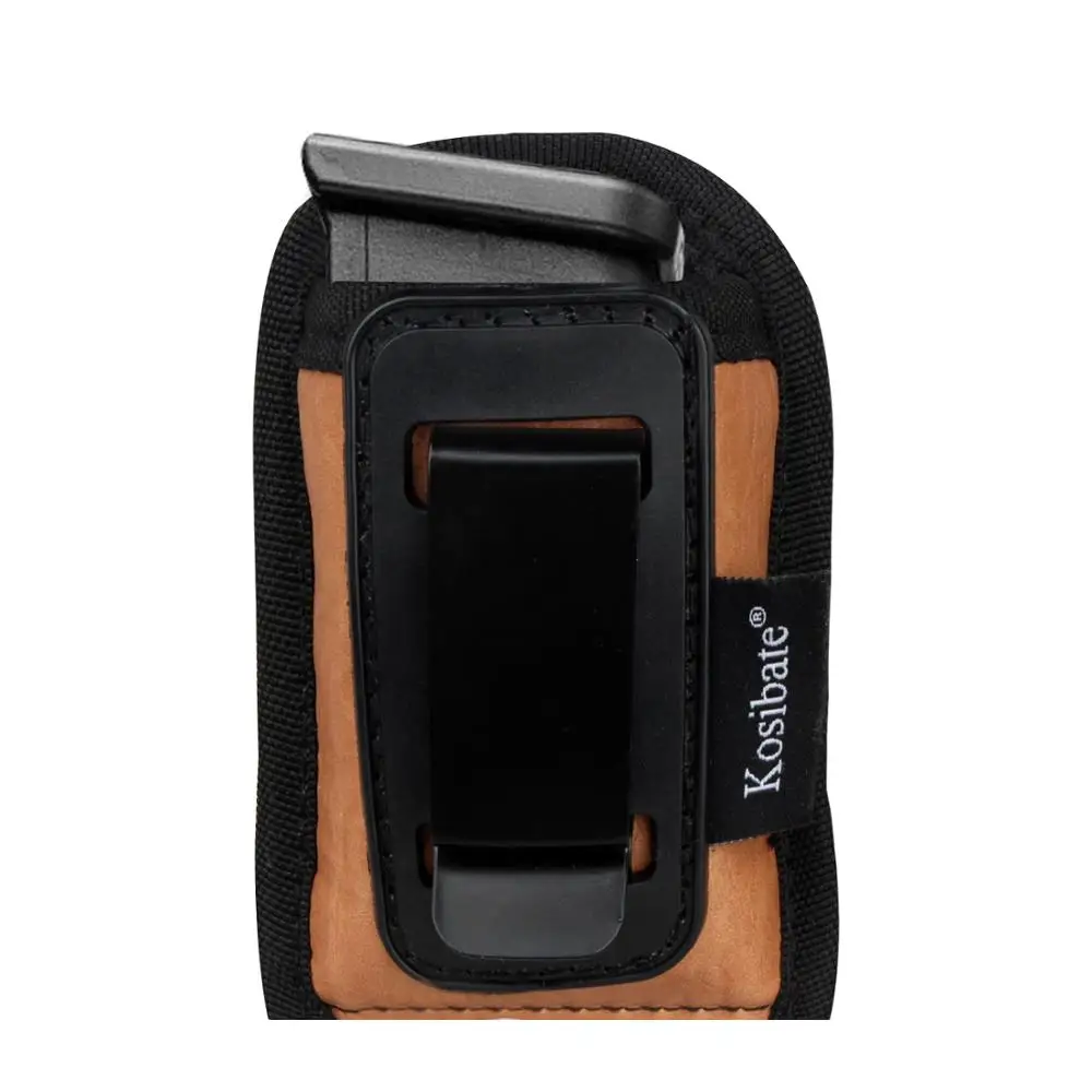 Brown VAPANDA журнал Pounch из искусственной кожи подсумок под магазин для Glock 26 27 30 Beretta PX4 aurus PT111 Ruger SR9 Sig Sauer P365 - Цвет: Brown