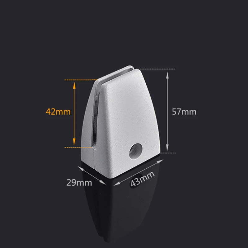 Стеклянная полка-держатель стекла зажимы Алюминий сплав/Пластик полка Поддержка
