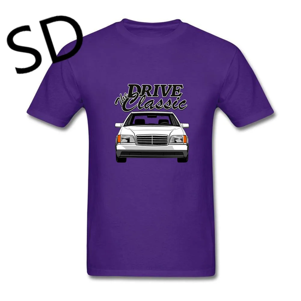 purple Дропшиппинг одежда для фитнеса Mercedes w140 Футболка мужская Автомобильная уличный сверхразмерный футболка Homme camisas mujer eminem летние топы - Цвет: purple