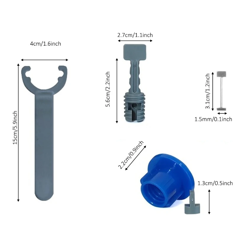 

50Pcs Level Wedges Tile Leveling System Leveler Locator Spacers Plier Flat Ceramic Floor Wall Tile Spacer Construction