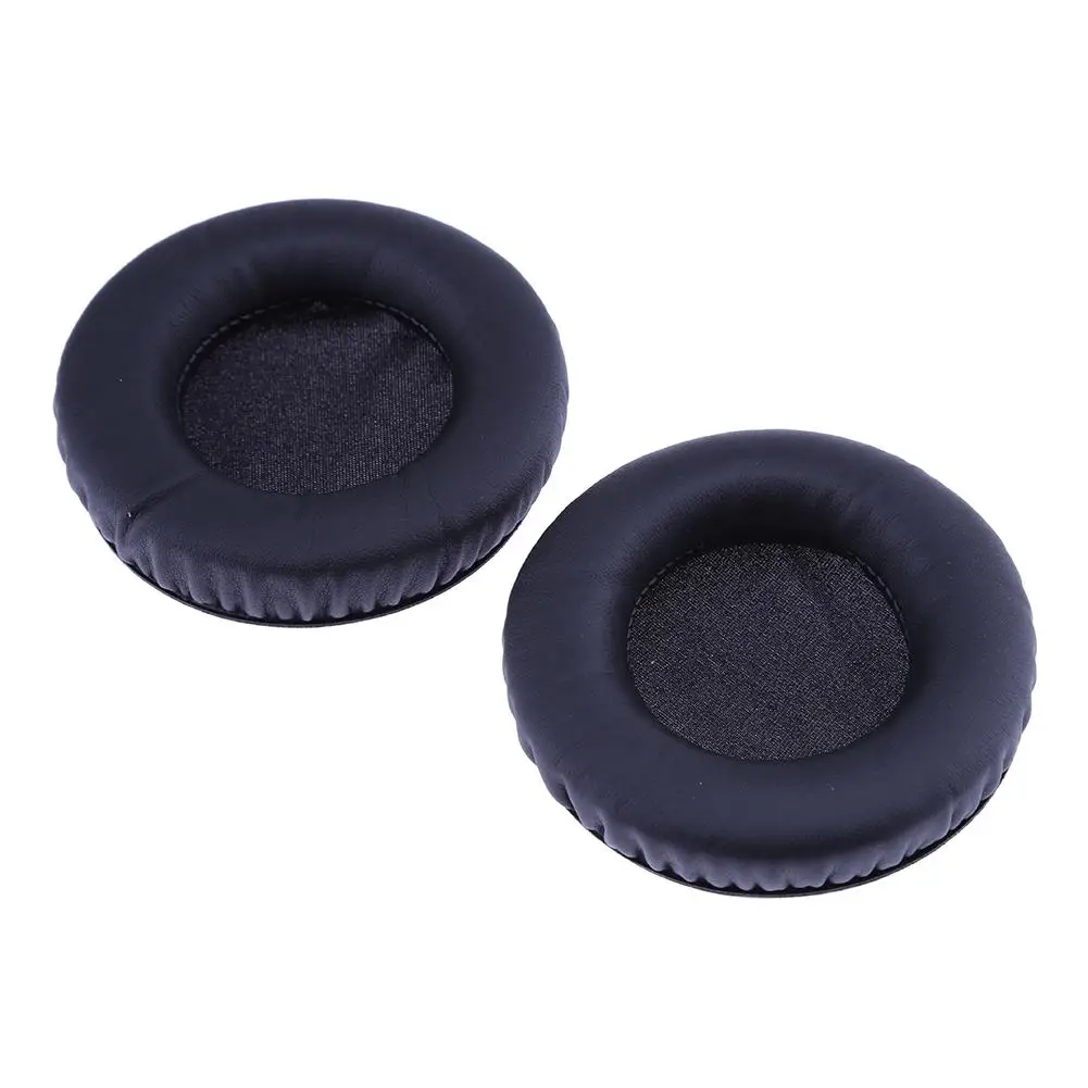 Черные амбушюры для наушников 1 пара защитные кожаные губки Игровых Наушников