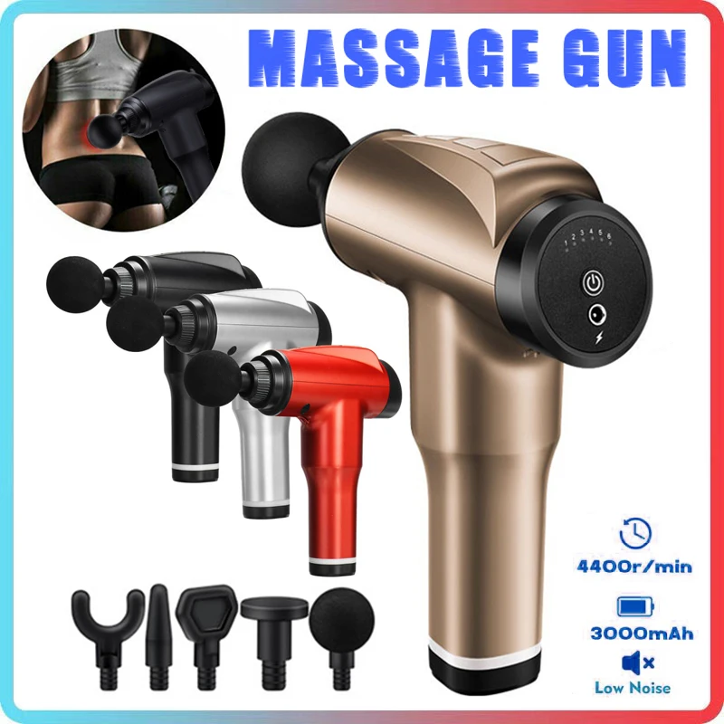 Массаж мышц пистолет глубокий массаж боли рельефная мышца расслабить тело