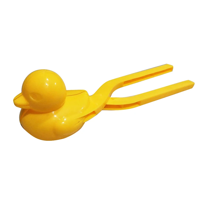 

Plastic Snowball Maker Clip Safety Cartoon Duck Winter Snow Sand Mold Tool For Snowball Fight Outdoor Fun Sports Dropshipping