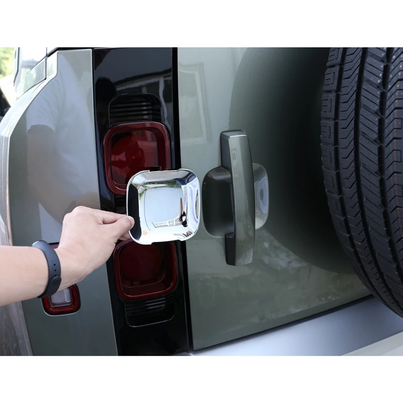 

Auto Accessories for Land Rover Defender 110 130 2020 ABS Chrome Car Exterior Door Bowl Decoration Cover Stickers