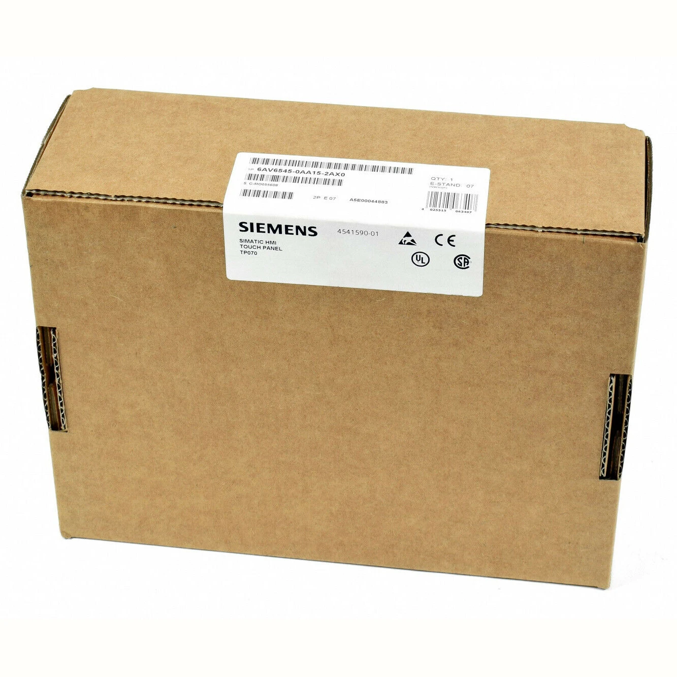 

Новая оригинальная сенсорная панель Siemens 6AV6545-0AA15-2AX0 6AV6 545-0AA15-2AX0