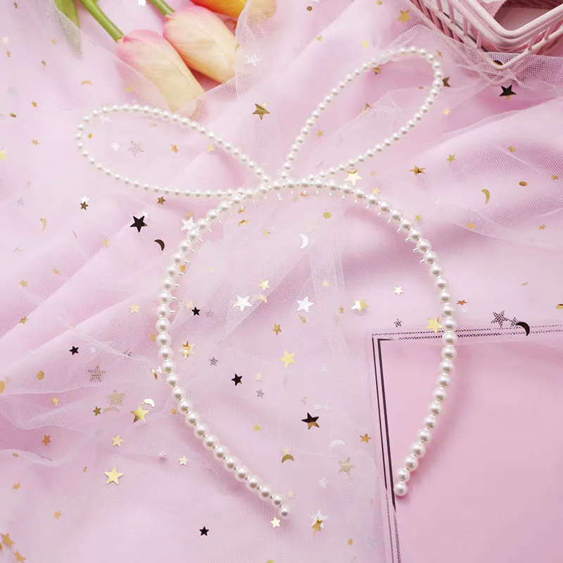 1 шт. Женская повязка на голову с искусственным жемчугом| |