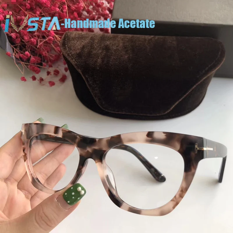 IVSTA, высокое качество, TF5559, оптические очки, оправа для женщин, ручная работа, ацетат, роскошный бренд, дизайнерские линзы по рецепту, близорукость, для вздоха