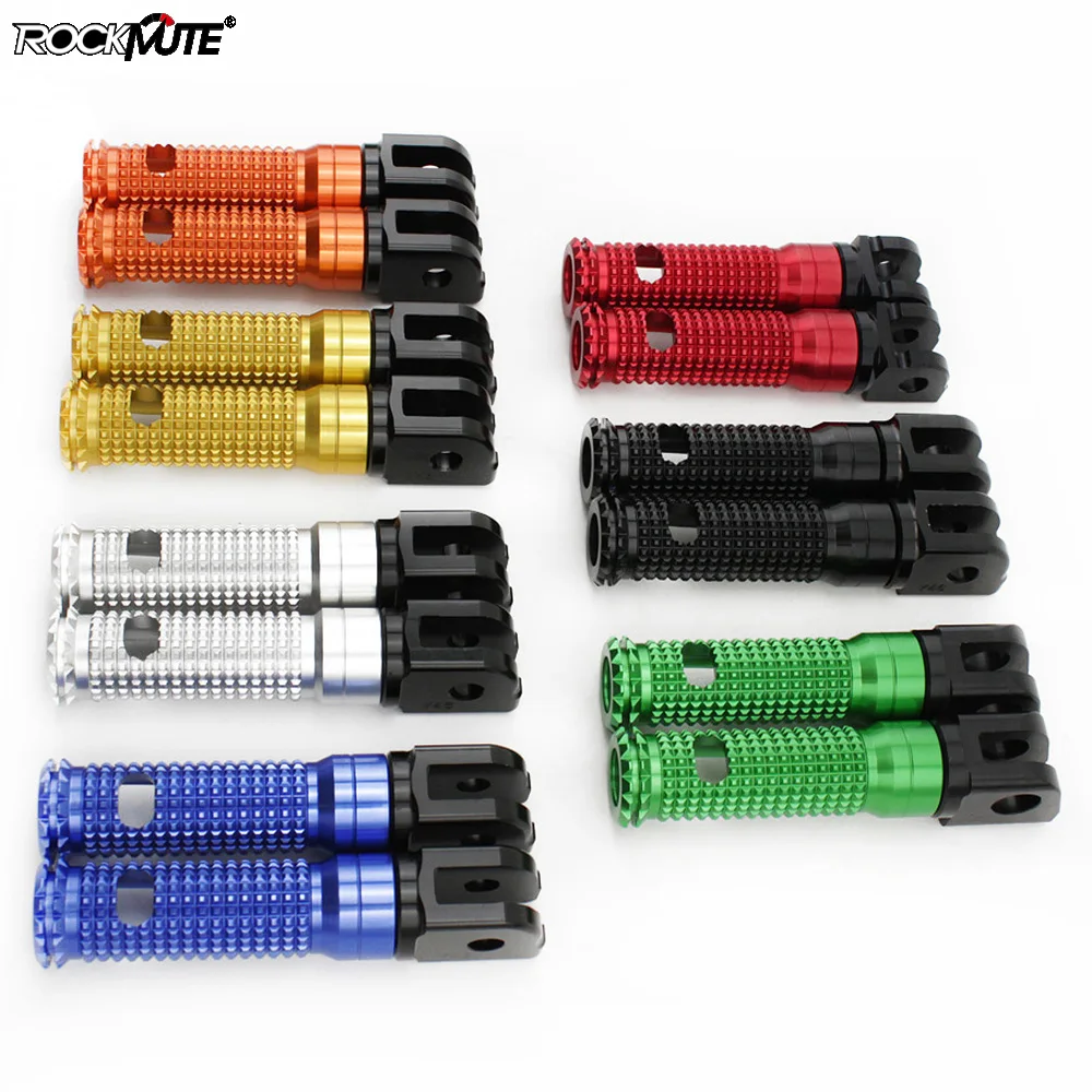 

For YAMAHA FZ6 FZ6N FZ6S FZ6R XJ6 FZS600 FAZER XJR400 XJR1200 XJR1300 FJR1300 Motorcycle Rider Front Foot Pegs Footrest Adapter