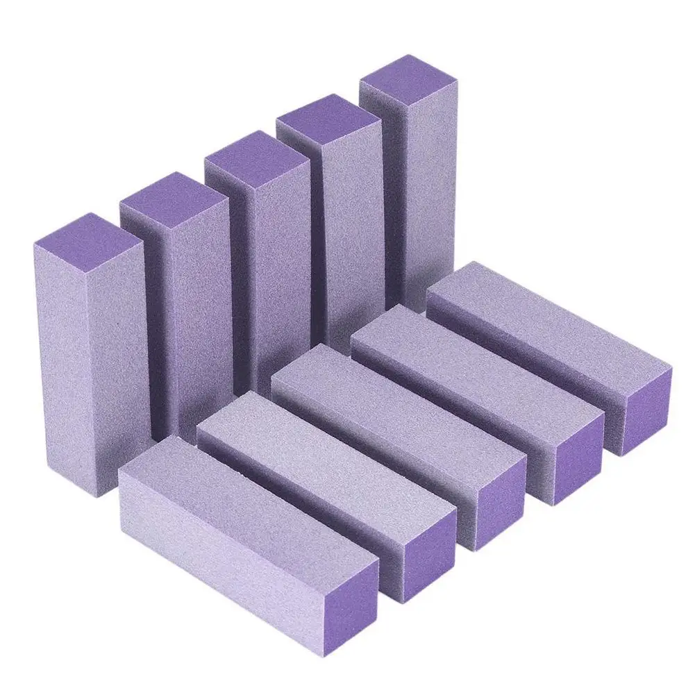 

10 Pcs Buffer Buffing Sanding Files Manicure Polish Tool Nail Art File Blocks