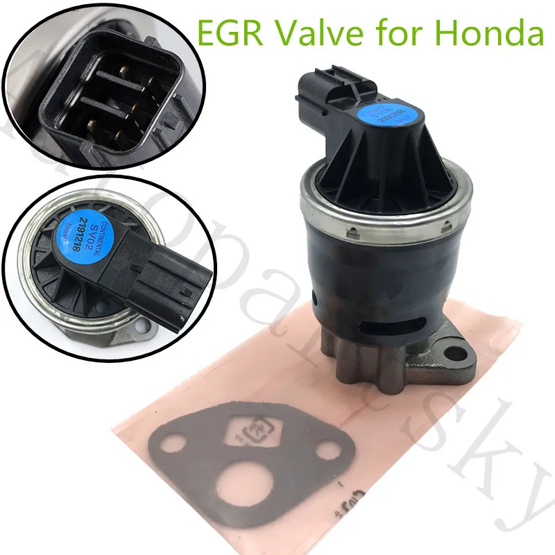 Новый клапан рециркуляции выхлопных газов для Honda Civic 1.3L 1.8L Odyssey 2.3L 18011PWA050 EGR4298 70 6193
