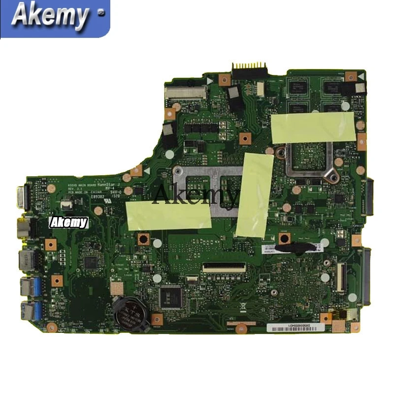 AK K55VD материнская плата для ноутбука ASUS K55A A55VD F55VD K55V K55 тест оригинальная