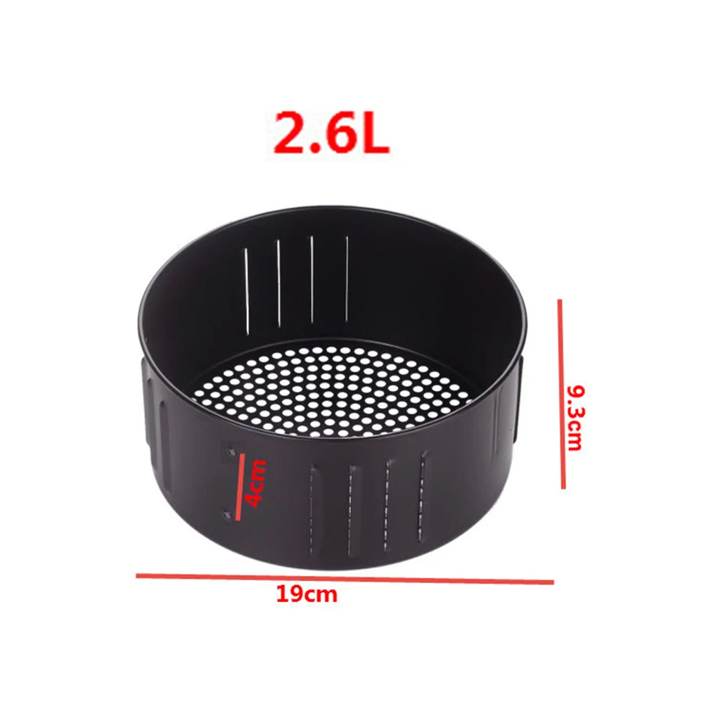 

Oil Pan Air Fryer Basket Frying Accessories Cast iron 2.6 / 3.5L Non-stick