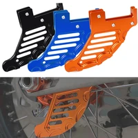 motorcycle accessories rear brake disc guard potector for 500 exc xc w 2012 2017 505 xc f 2008 2009 530 exc 2009 2011