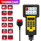 Профессиональный диагностический инструмент THINKCAR ThinkScan 600 OBDII Scan EPB SAS DPF для сброса масла SRS, инструмент для диагностики OBD2, бесплатное обновление