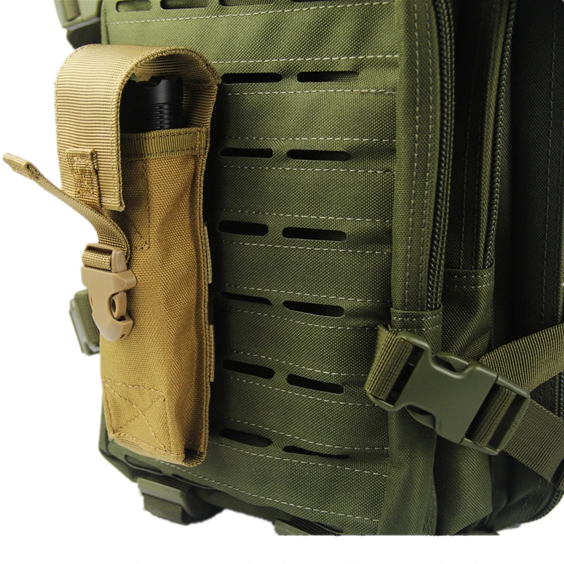 

Military Tactical Nylon Molle Belt Attachment Bag Outdoor Camping Hunting Tool Pack Case Molle Flashlight Pouch Backpack