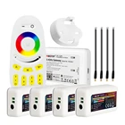 MiBoxer 2,4 ГГц RGB 4-зонный Радиочастотный пульт дистанционного управления с ручкой шлюз Wi-Fi лампа для светодиодной ленты 2835 5050 5730