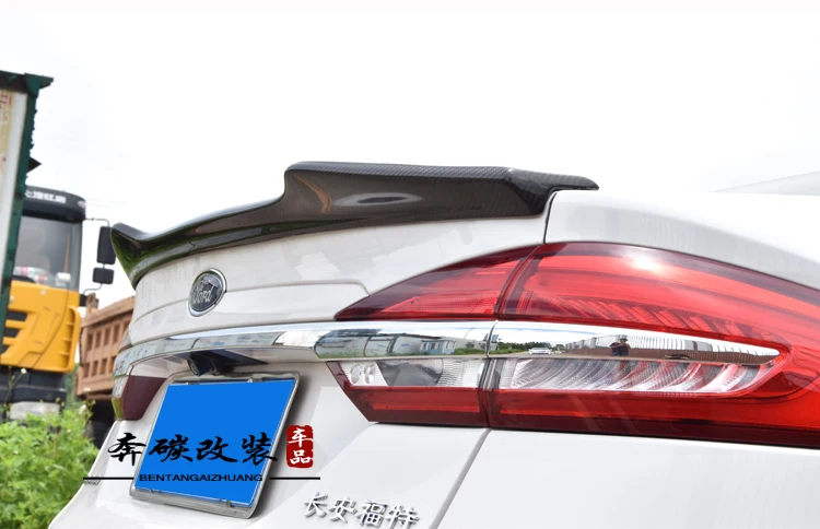 Для Ford Mondeo Fusion 2013-2021 заднее крыло спойлер на крышке багажника Спойлеры крыльев из