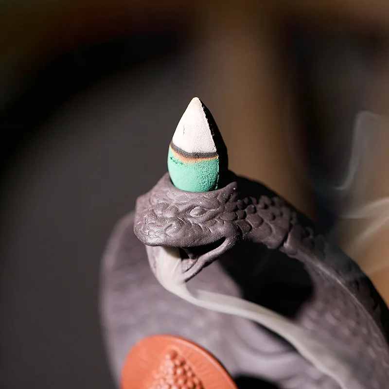 Ароматическое украшение для дома керамическая подставка в буддистском стиле