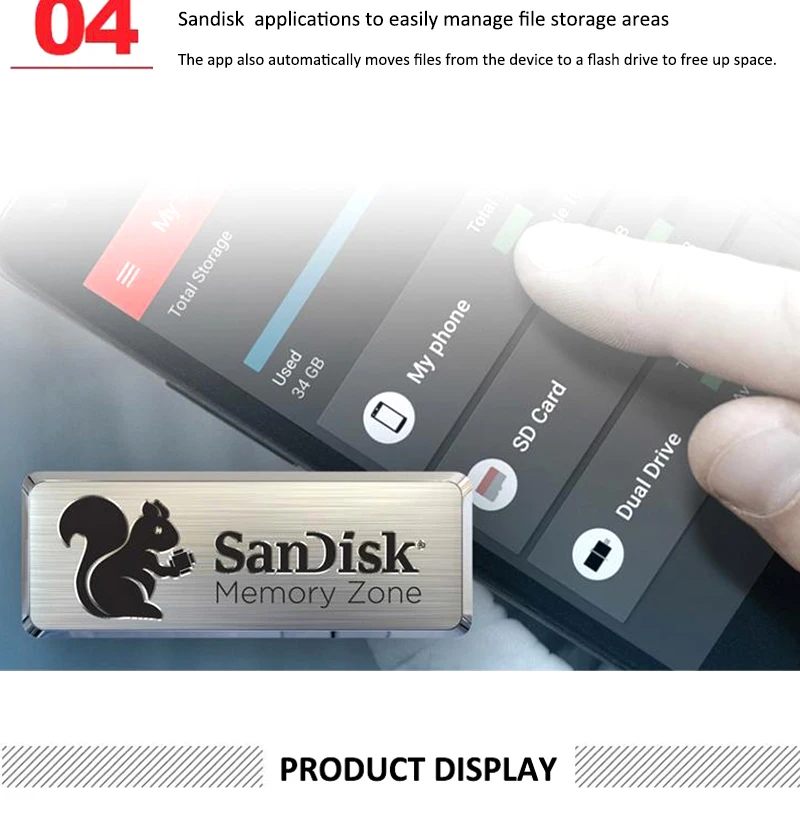 SanDisk флеш-накопитель 32 Гб USB флеш-накопитель 64Гб 128 ГБ 256 ГБ USB 3,0 150 МБ/с. OTG двойной мини флеш-накопитель USB Стик для ноутбука
