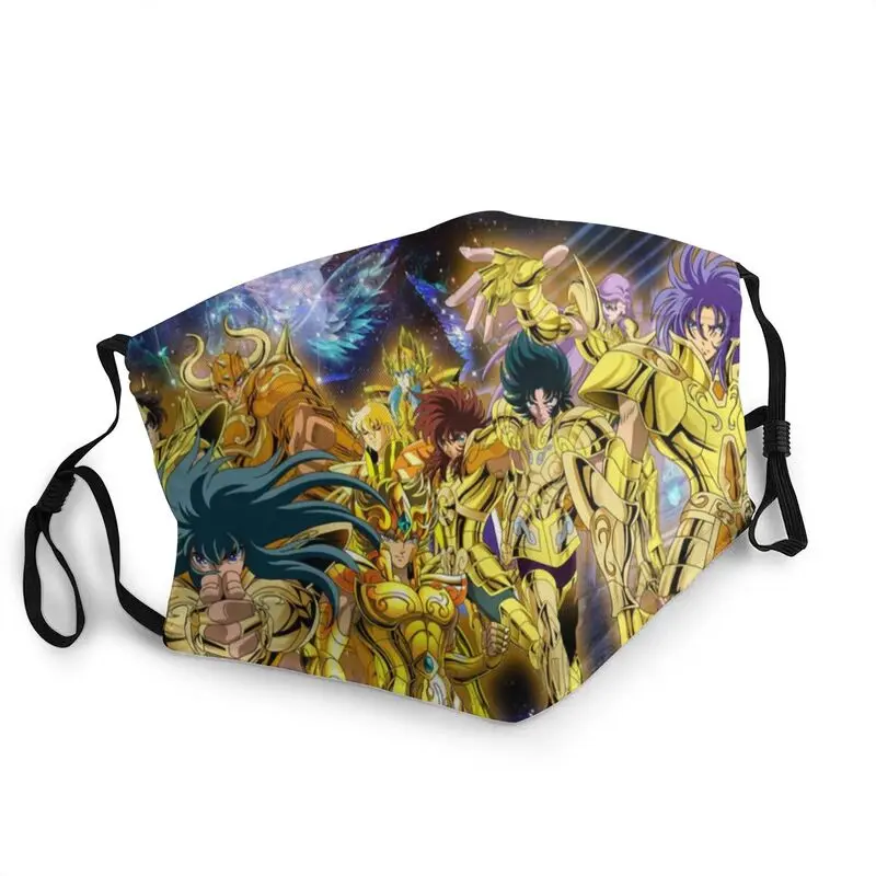 

"Рыцари зодиака" Святая Сейя мистическая одежда маска против пыли многоразовый уход за кожей лица Маска Защитная крышка унисекс респиратор ...