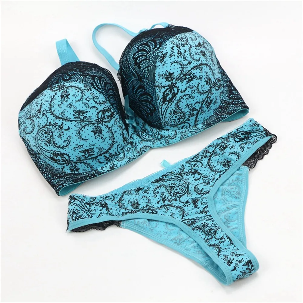 bra and brief sets DaiNaFang Hot Selling Women Sexy Patchwork Bra Comfortable Plus Size Lace Bra Set With Bottom Many Colors Available Underwear bra sets