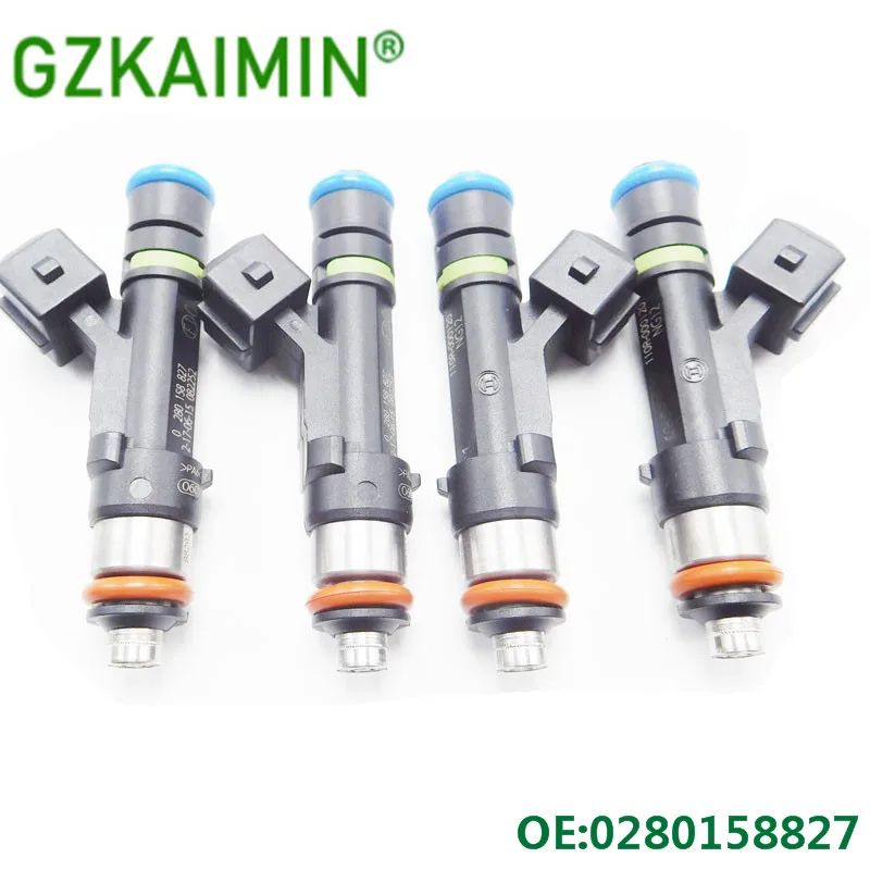 Новый топливный инжектор 4X 0280158827 куб. См для Fiat IVECO OPEL VAUXHALL V W сопло двигателя