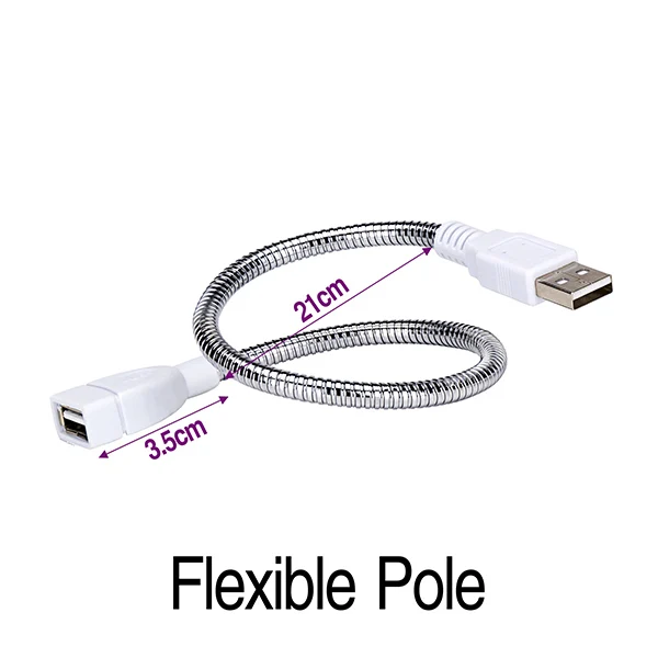 Pole USB СВЕТОДИОДНЫЙ светильник для выращивания, полный спектр, 3 Вт, 5 Вт, DC, 5 В, фитолампия для теплицы, овощей, рассады, растение, светильник, ИК, УФ-лампа для выращивания, Фито - Испускаемый цвет: Pole