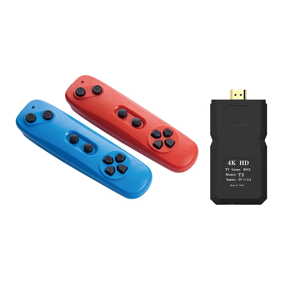 

Somatosensory Game Console Box with Two Wireless Controller HDMI Video Game Case for T2/FC Built-in 800 Types Games for Child