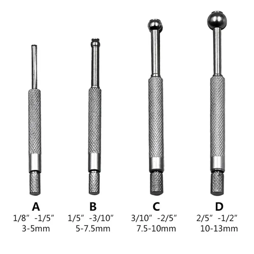 4 шт. Малый отверстие Манометр 3-14 мм полный шаровой Тип Телескопическая мера