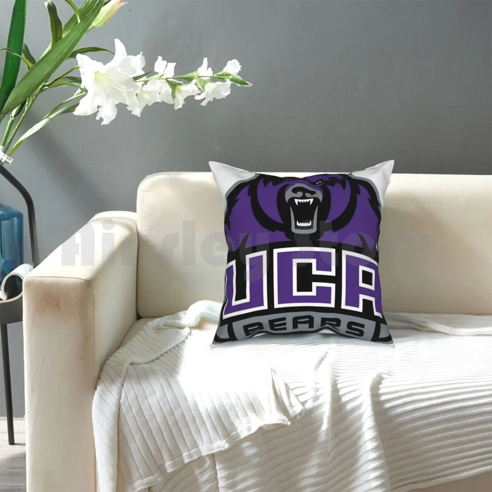 Чехол-Подушка Uca с изображением медведей домашняя мягкая обложка рисунком
